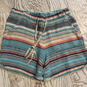 Sundance Ribbons of Color Shorts, Size M, Multi Colored, New Without Tags